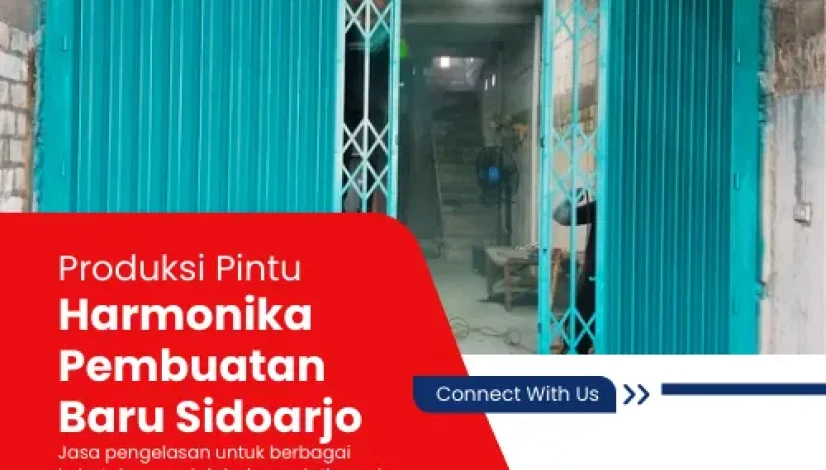 Produksi Pintu Harmonika Pembuatan Baru Sidoarjo