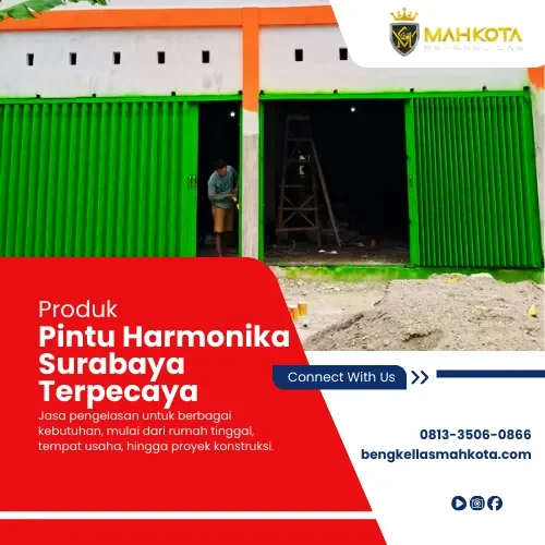 Produk Pintu Harmonika Surabaya Terpecaya
