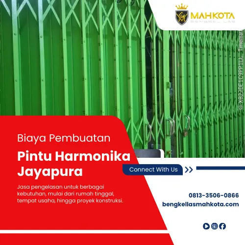 Biaya Pembuatan Pintu Harmonika Jayapura