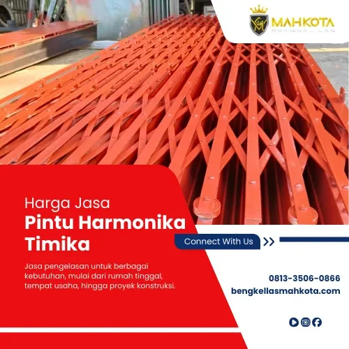 Harga Jasa Pintu Harmonika Timika