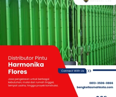 Distributor Pintu Harmonika Flores