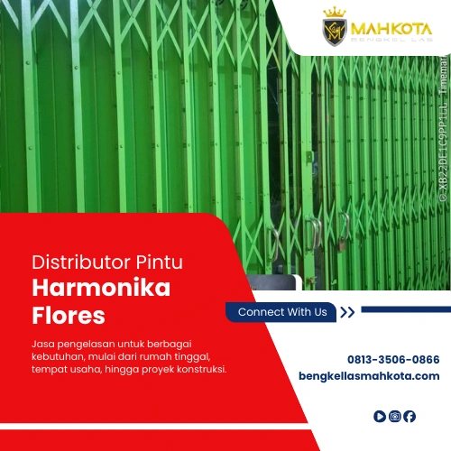 Distributor Pintu Harmonika Flores