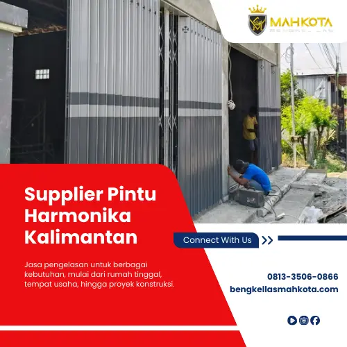 supplier pintu harmonika Kalimantan