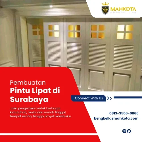 Pembuatan Pintu Lipat di Surabaya