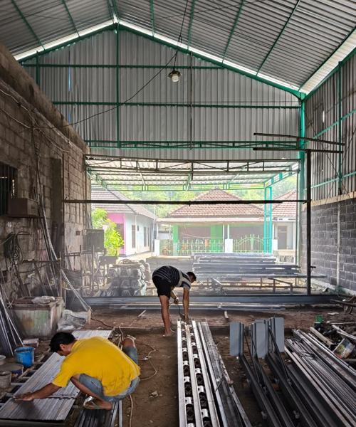 profil bengkel las mahkota 1