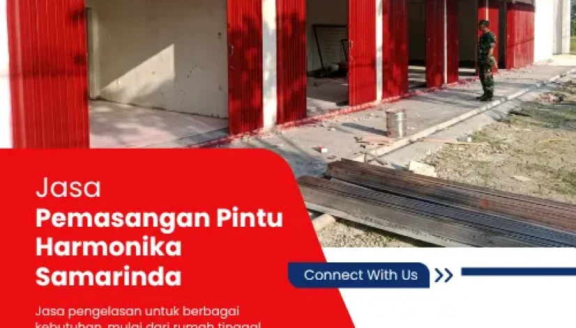 Jasa Pemasangan Pintu Harmonika Samarinda