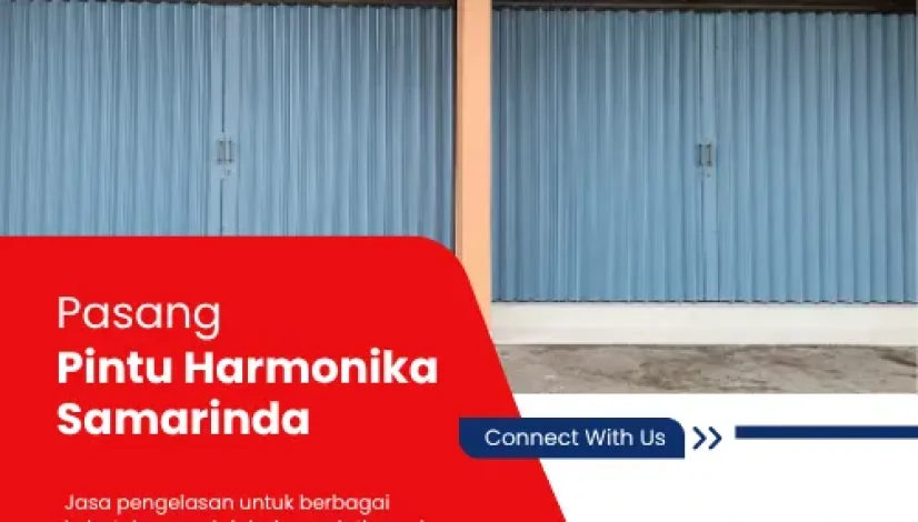 Pasang Pintu Harmonika Samarinda