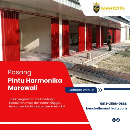 Pasang Pintu Harmonika Morowali