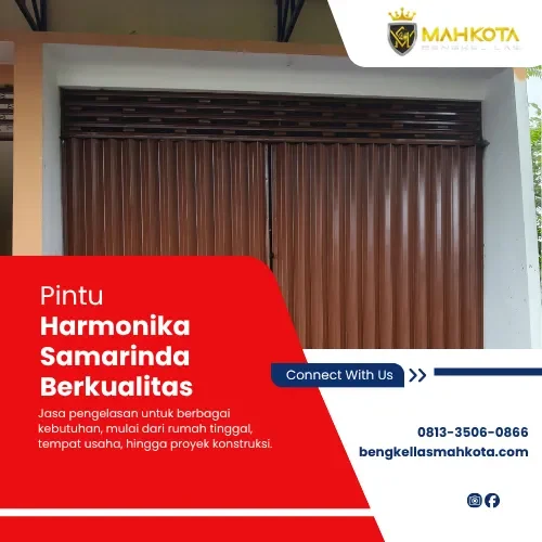 Pintu Harmonika Samarinda Berkualitas