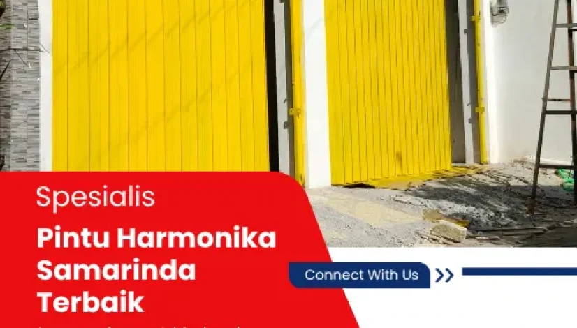 Spesialis Pintu Harmonika Samarinda Terbaik