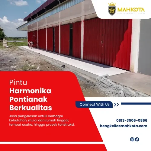 Pintu Harmonika Pontianak Berkualitas