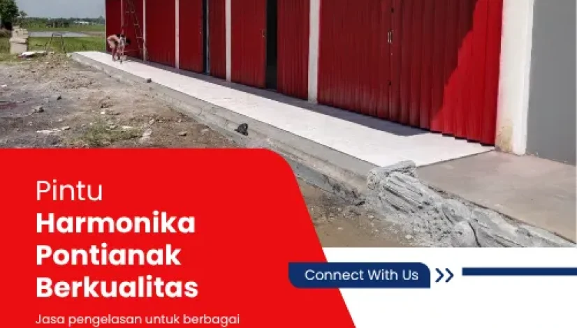 Pintu Harmonika Pontianak Berkualitas