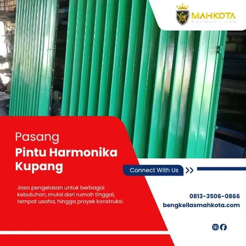 Pasang Pintu Harmonika Kupang