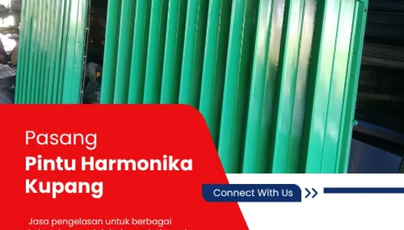 Pasang Pintu Harmonika Kupang