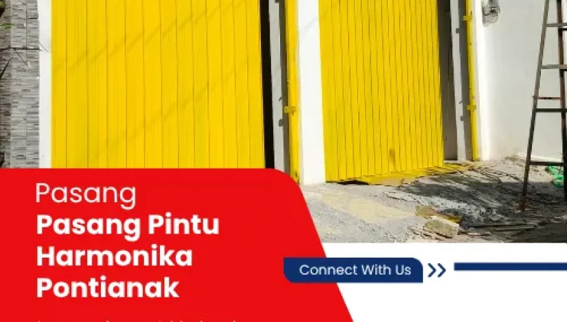 Pasang Pintu Harmonika Pontianak