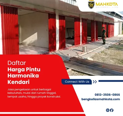 Daftar Harga Pintu Harmonika Kendari