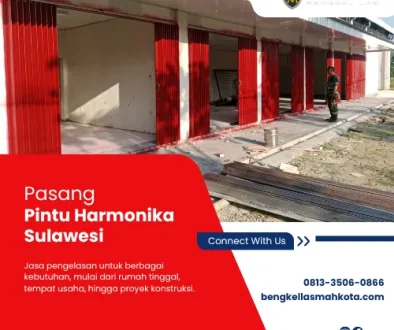 Pasang Pintu Harmonika Sulawesi