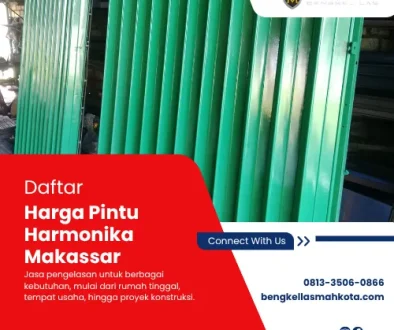 Daftar Harga Pintu Harmonika Makassar