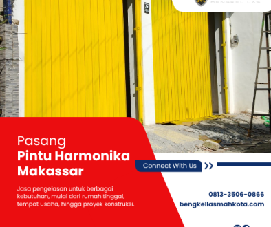 Pasang Pintu Harmonika Makassar
