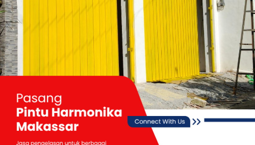Pasang Pintu Harmonika Makassar